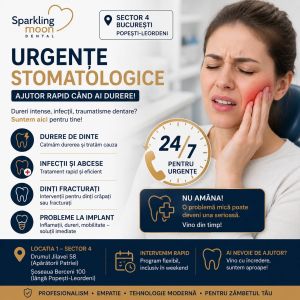 Dentist Berceni (Sector 4): Stomatolog aproape de tine – urgențe stomatologice, durere de măsea, tratamente complete
