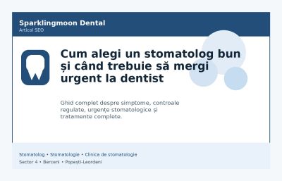 Ce înseamnă stomatologia modernă și ce servicii trebuie să găsești într-o clinică de stomatologie