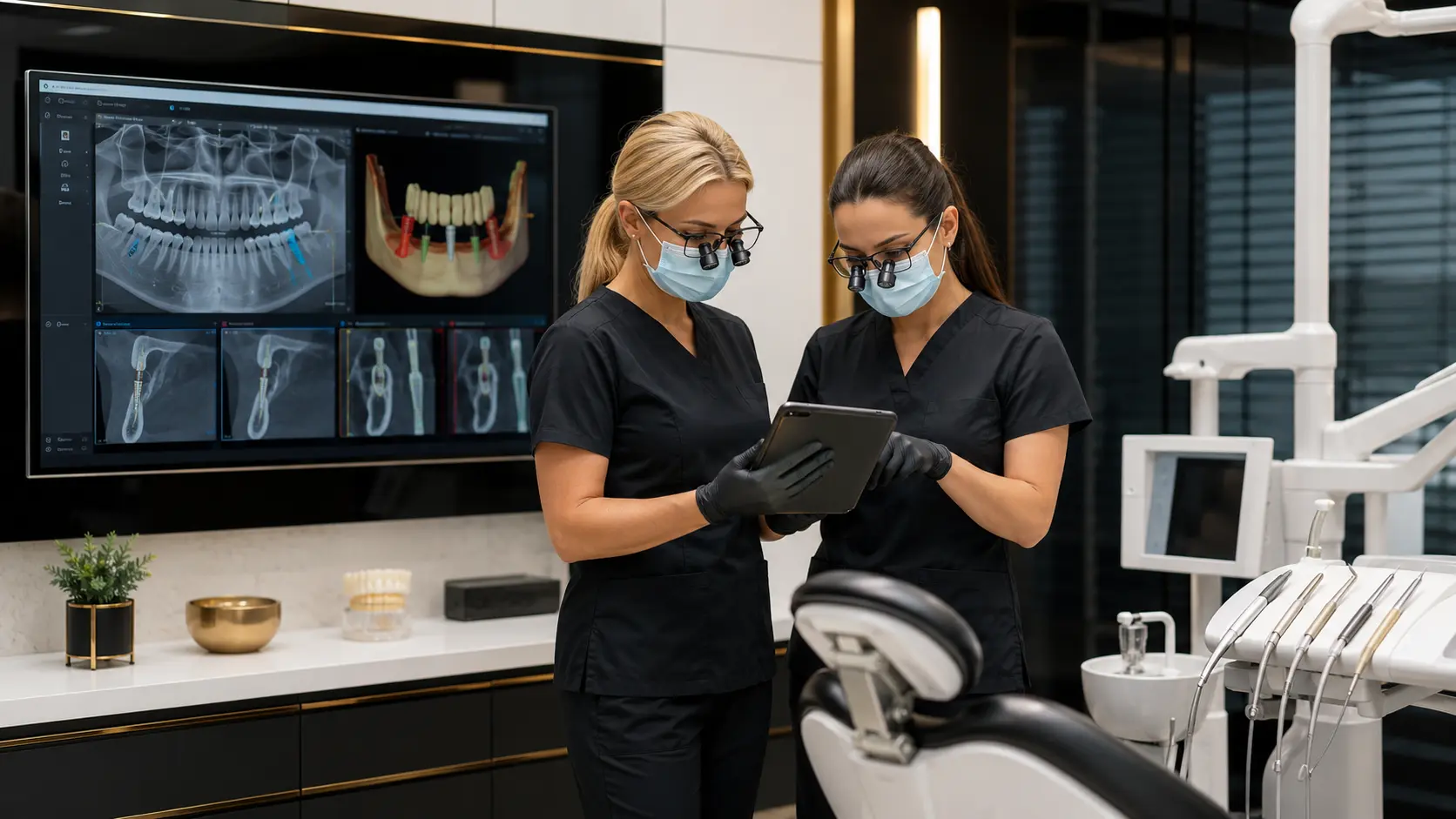Planificare digitală pentru implanturi dentare, All-on-4, All-on-6, sinus lift și reabilitare orală complexă